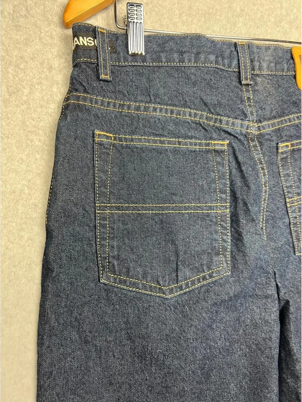 y2k 90s Polo Ralph Lauren Jeans Boys 18 Blue Straight Leg Cotton Classic Med Was